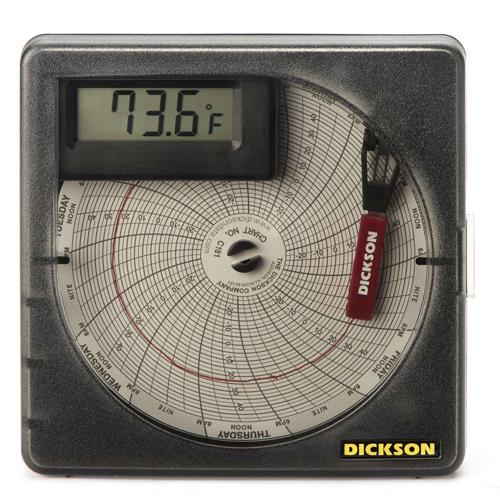 Dickson SL4100 / SL4350 온도 차트 레코더 (4인치)